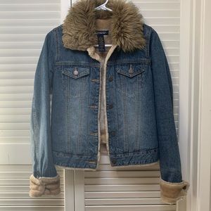 A&F Denim Winter jacket